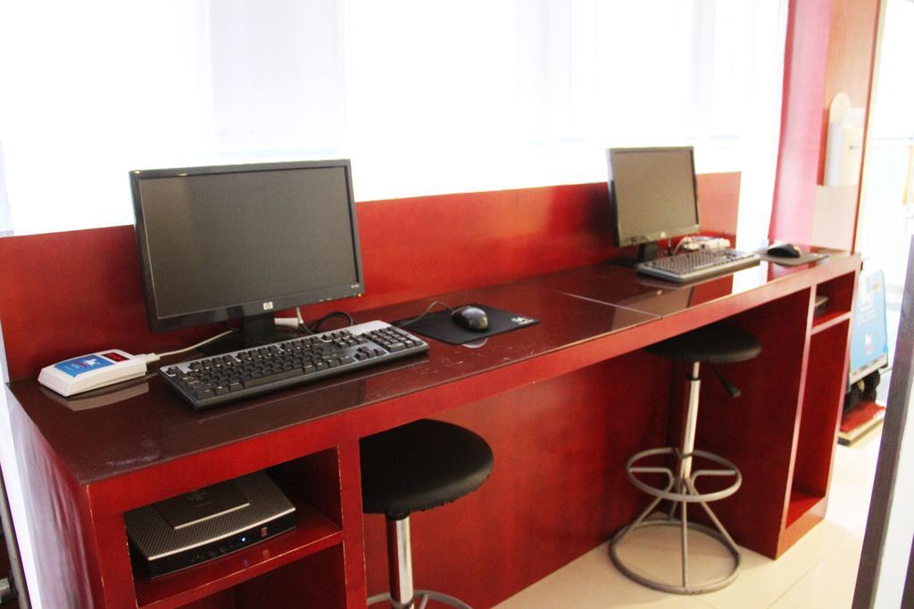 Hanting Express Shanghai Songjiang North Renmin Road Bagian luar foto